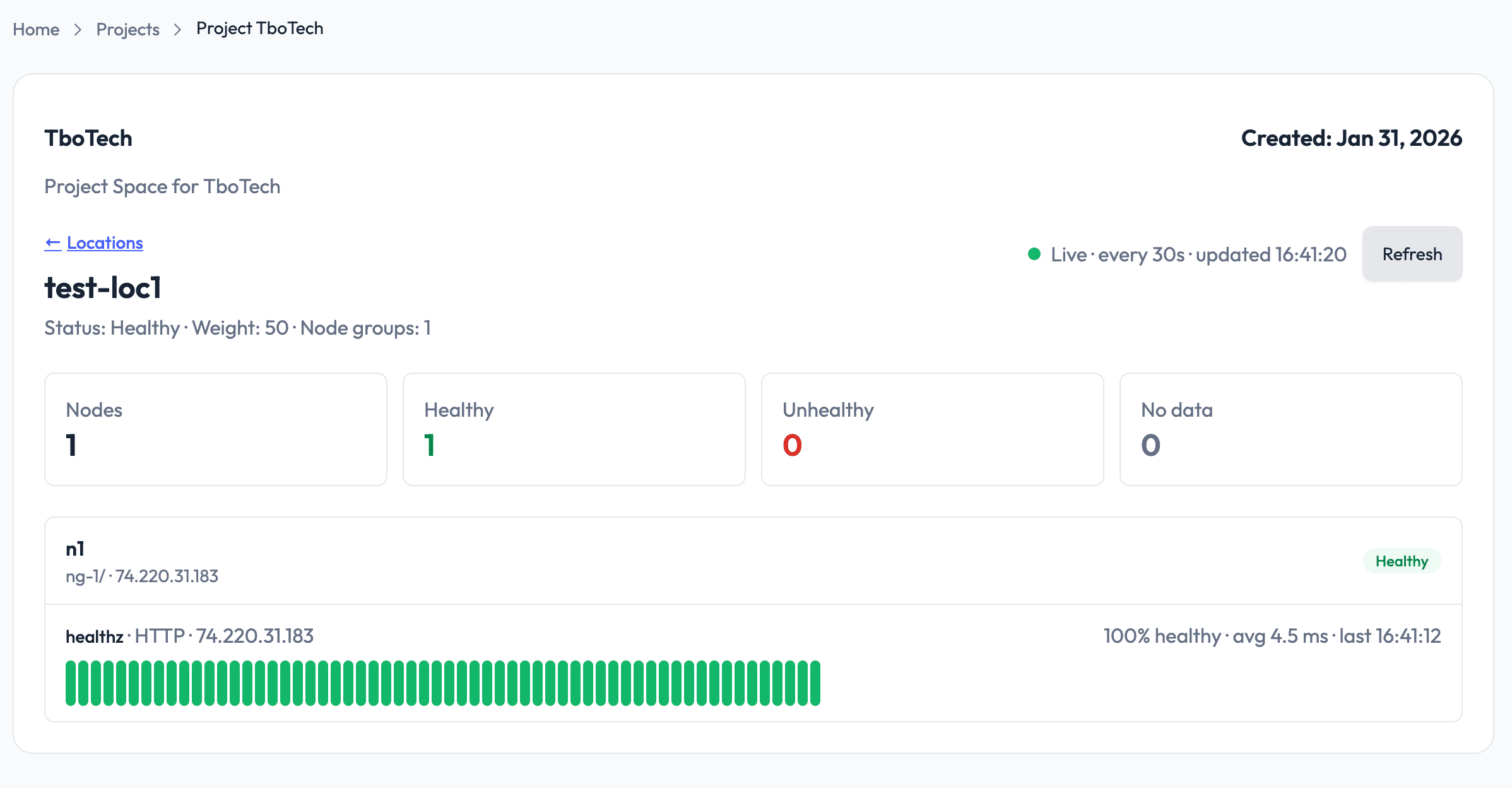 From OTLP Logs to Healthcheck History in EdgeCDN-X